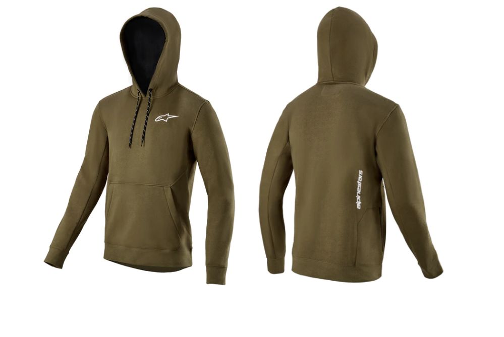 Alpinestars Summit Wind Block - mikina Zelená (Olive)