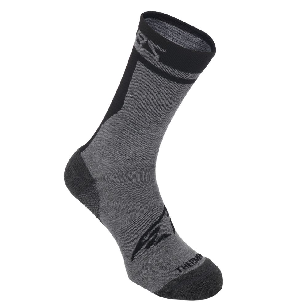 Alpinestars Winter Thermal 17 Socks - Gray/black