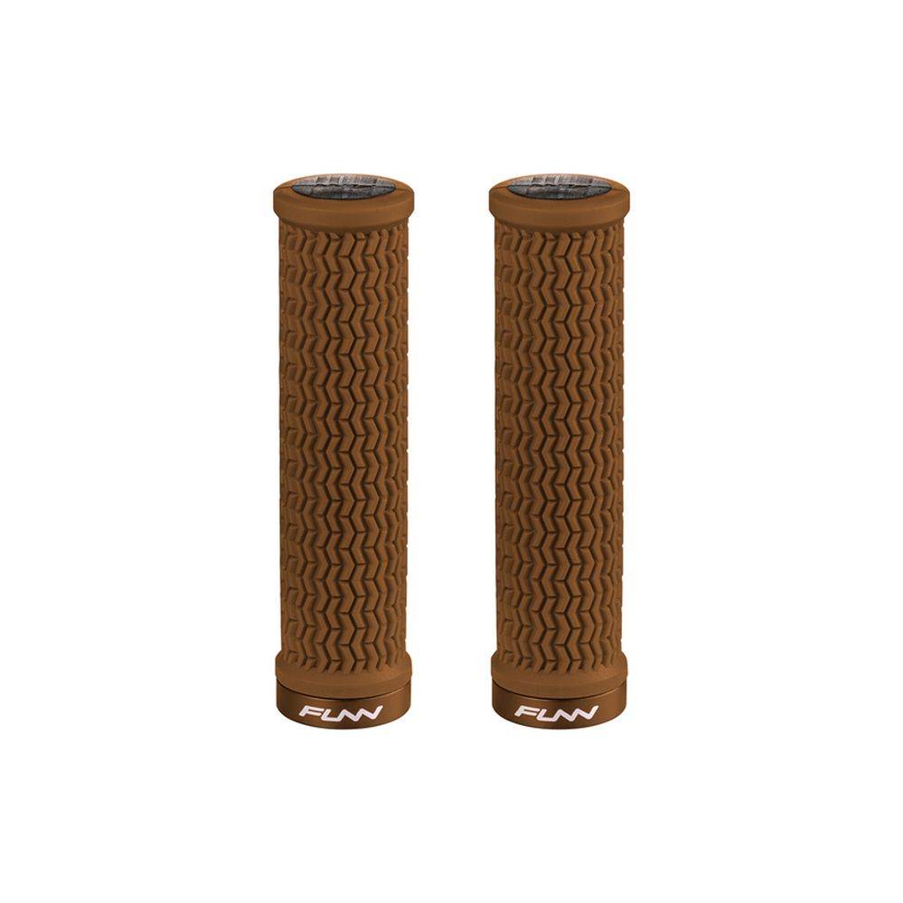 FUNN HOLESHOT grips lock on - Brown