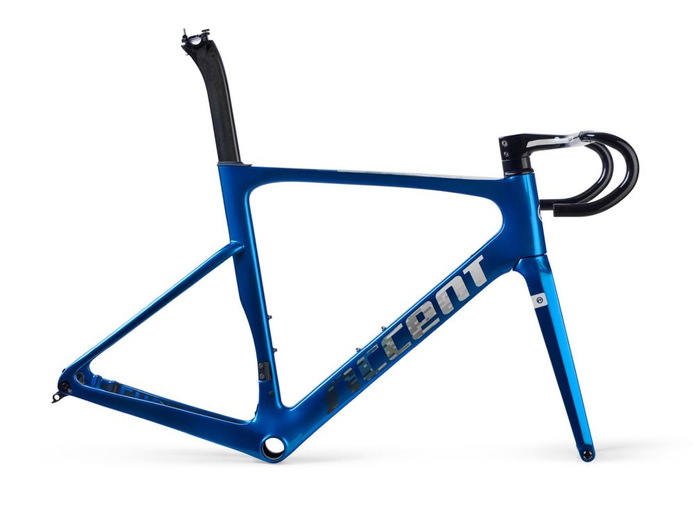 Accent Cyclone Disc Carbon frameset - Size L Ocean Blue