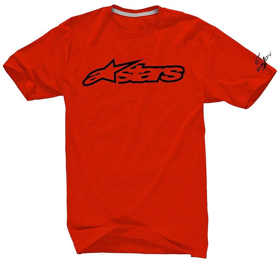 Alpinestars Blaze 2 Tech Tee Ride Dry - Red Black