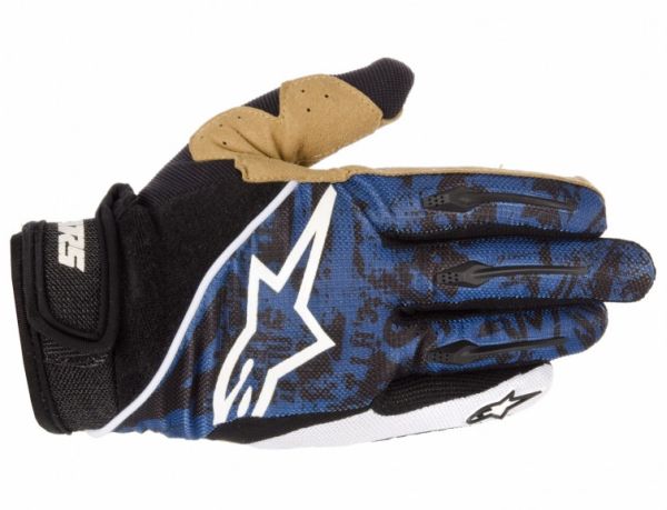 Alpinestars Gravity Blue rukavice modré