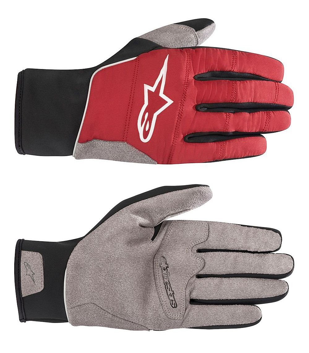 Alpinestars Cascade Warm Tech (Primaloft) rukavice teplé Rio Red