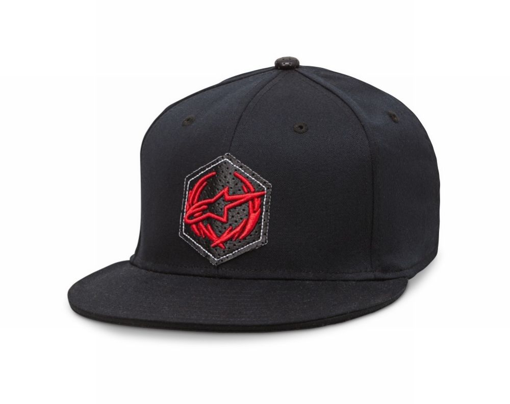 Alpinestars Circuit Maximum hat Flexfit kšiltovka Black L/XL