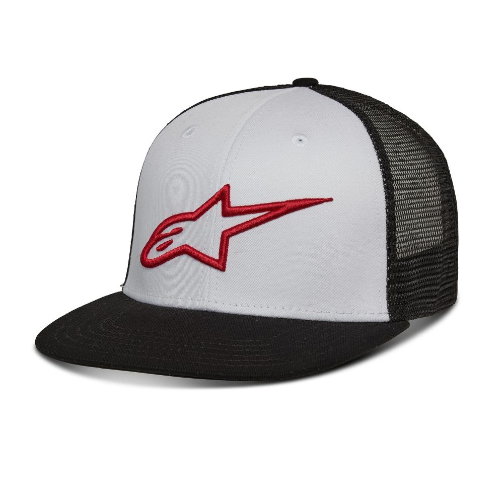 Alpinestars Corp Trucker hat kšiltovka White/Black