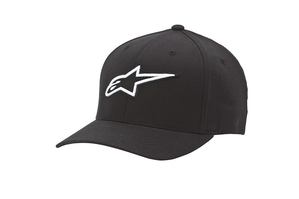 Alpinestars Corporate Flexfit kšiltovka BlackWhite velikost L/XL