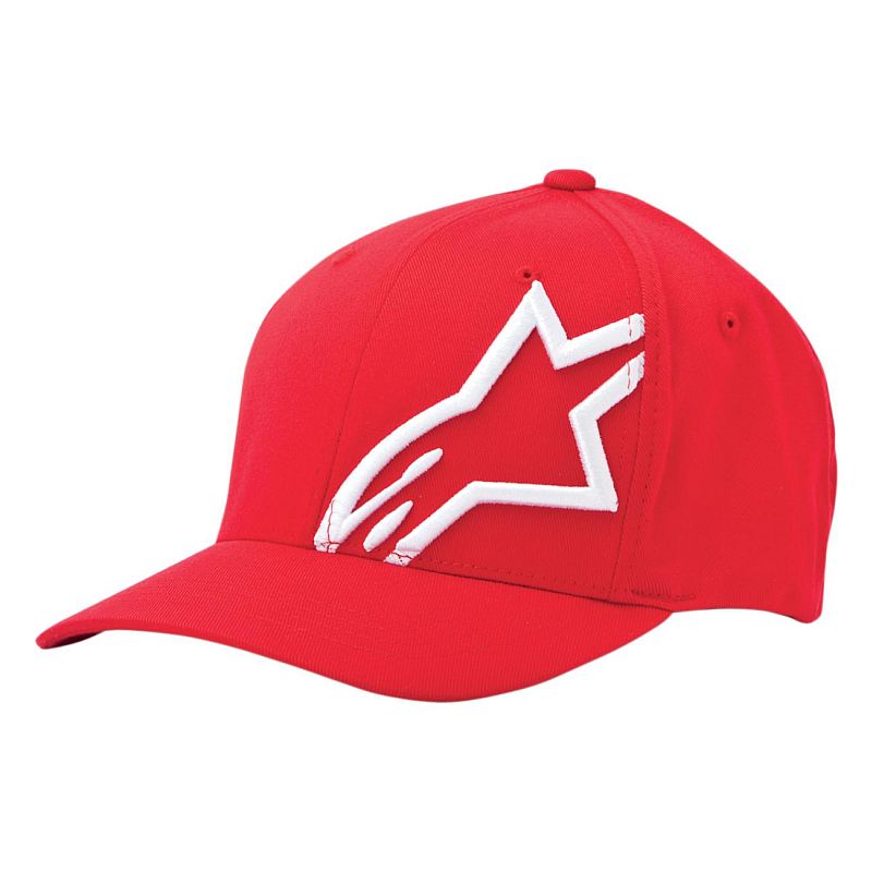 Alpinestars CorpShift 2 Flexfit hat RedWhite