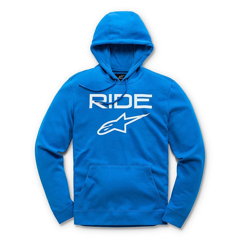 Alpinestars Ride 2.0 Fleece hoodie Bright Blue / White