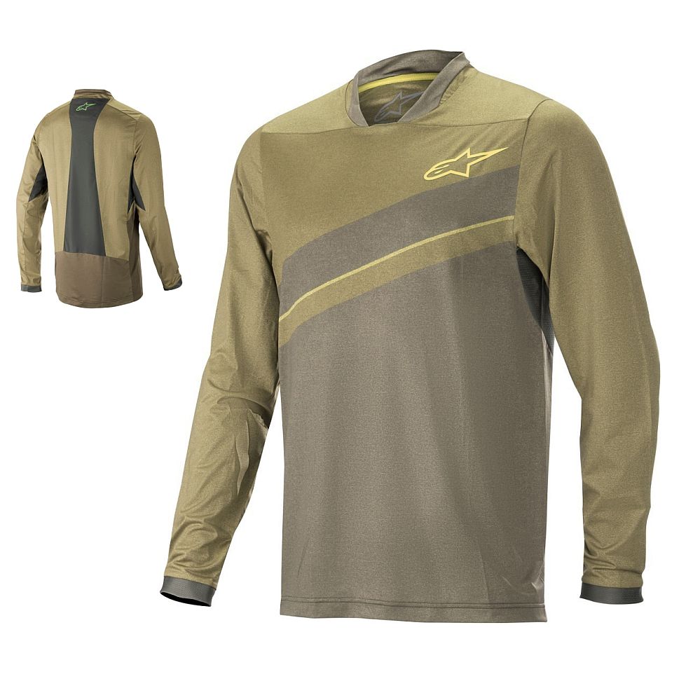 Alpinestars ALPS 8.0 L/S Jersey dres Military Green Grape Leaf