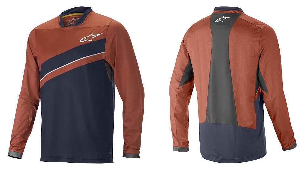 Alpinestars ALPS 8.0 L/S Jersey dres Dark Navy Coral