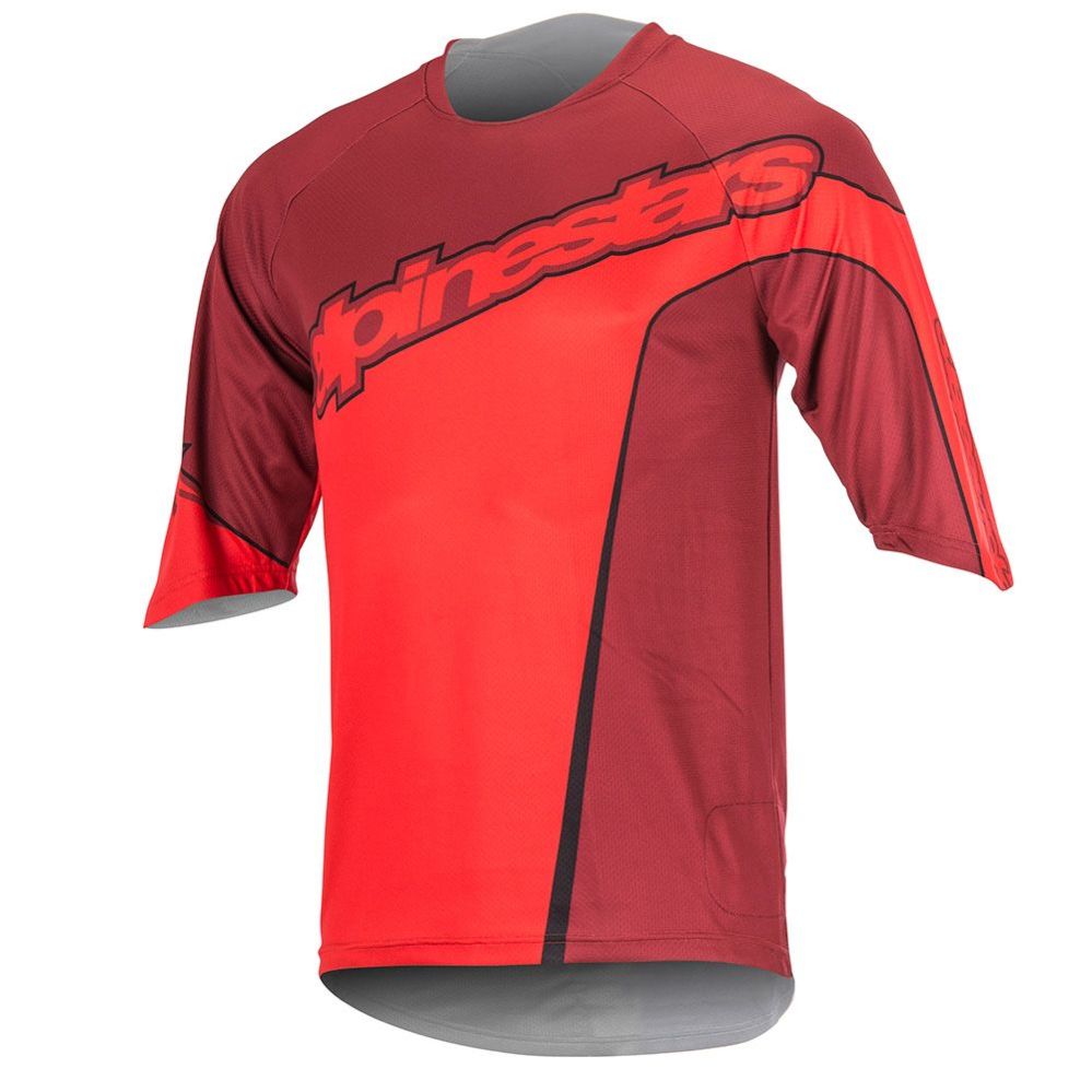 Alpinestars Crest 3/4 Jersey - Rio Red Alpinestars Red