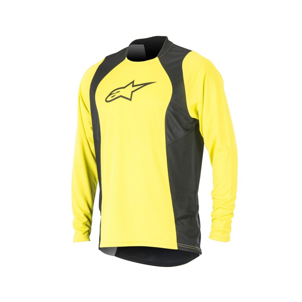 Alpinestars Drop 2 L/S Jersey Acid Yellow Black