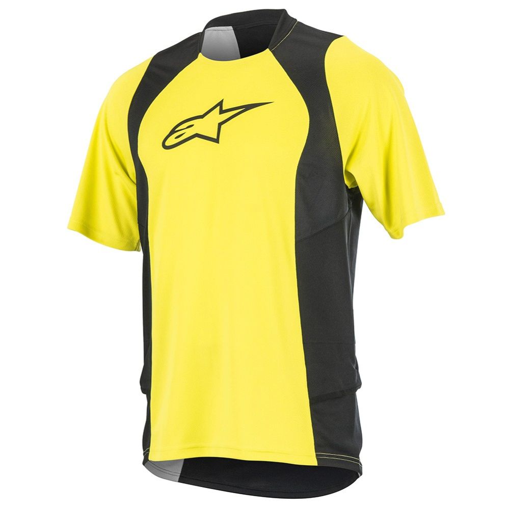 Alpinestars Drop 2 S/S Jersey Acid Yellow Black