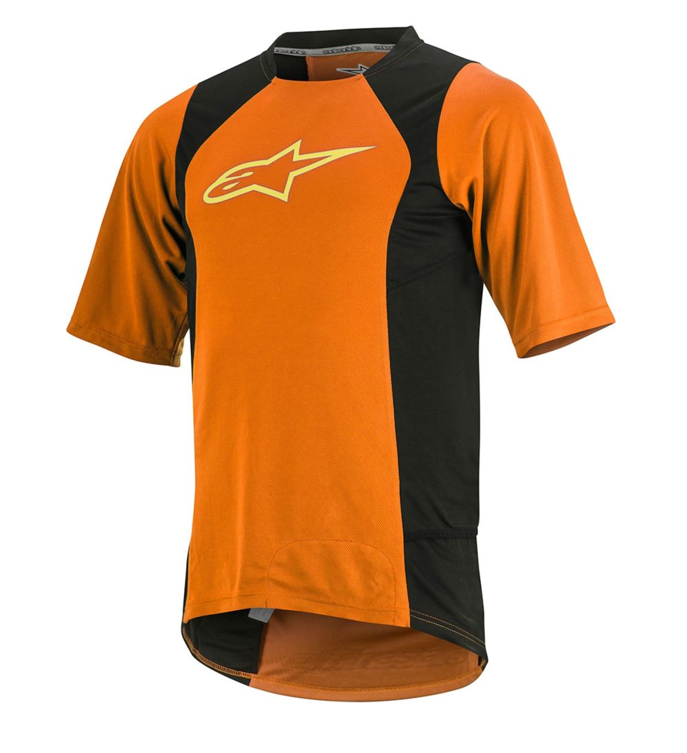 Alpinestars Drop 2 S/S Jersey Bright Orange Acid Yellow