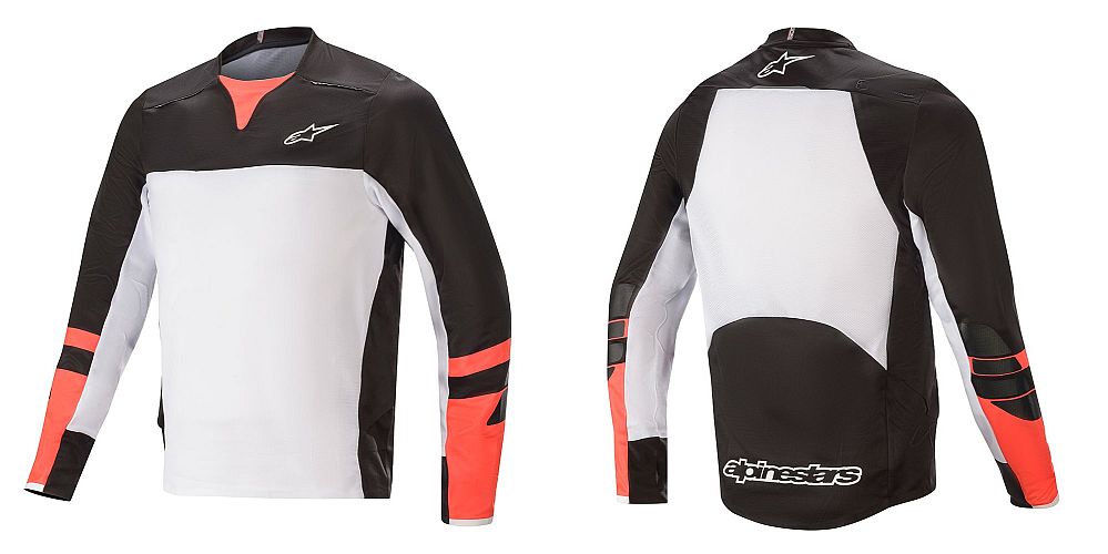 Alpinestars Drop PRO L/S Jersey dres Black White