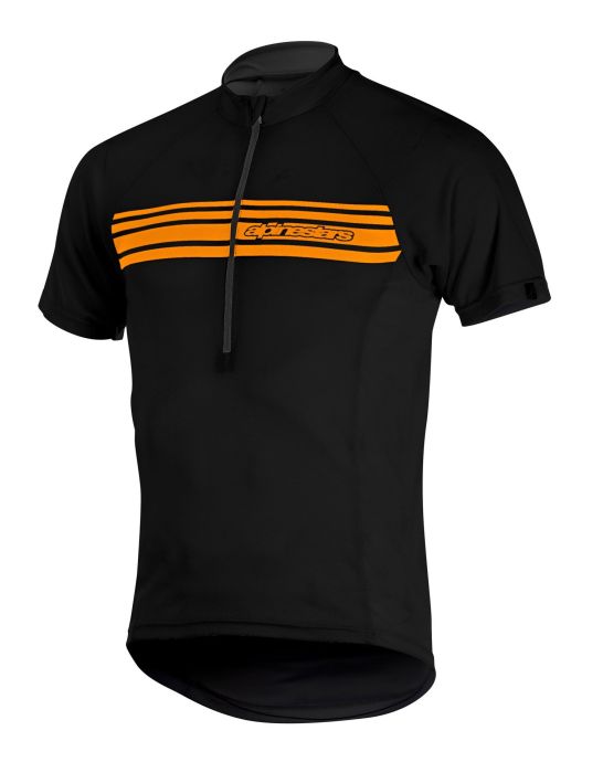 Alpinestars Lunar SS Jersey dres Black Spicy Orange - vel. L