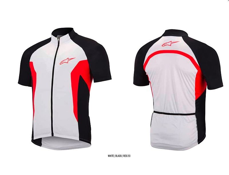 Alpinestars Nemesis S/S Jersey dres White/Black/Red