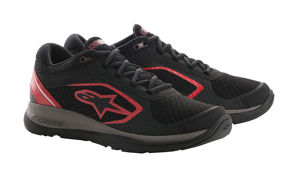 Alpinestars Alloy Shoes Black RED - boty pro volný čas Eur 45