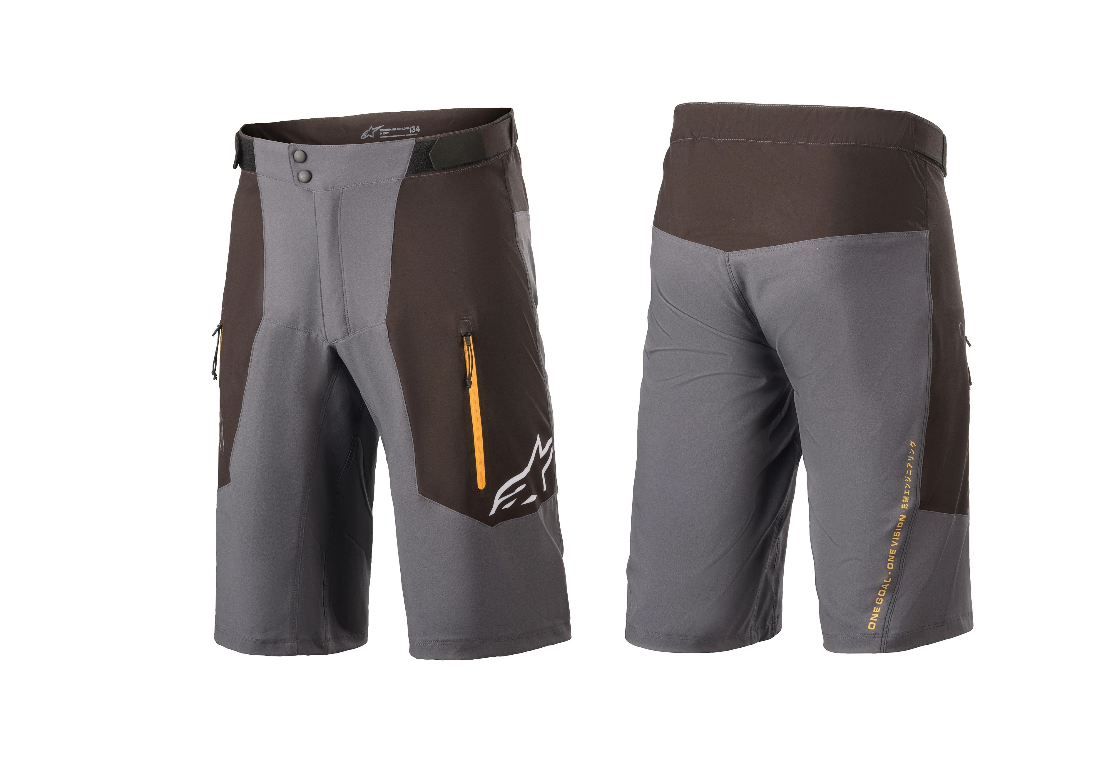 Alpinestars Alps 6.0 Shorts Black/Tangerine