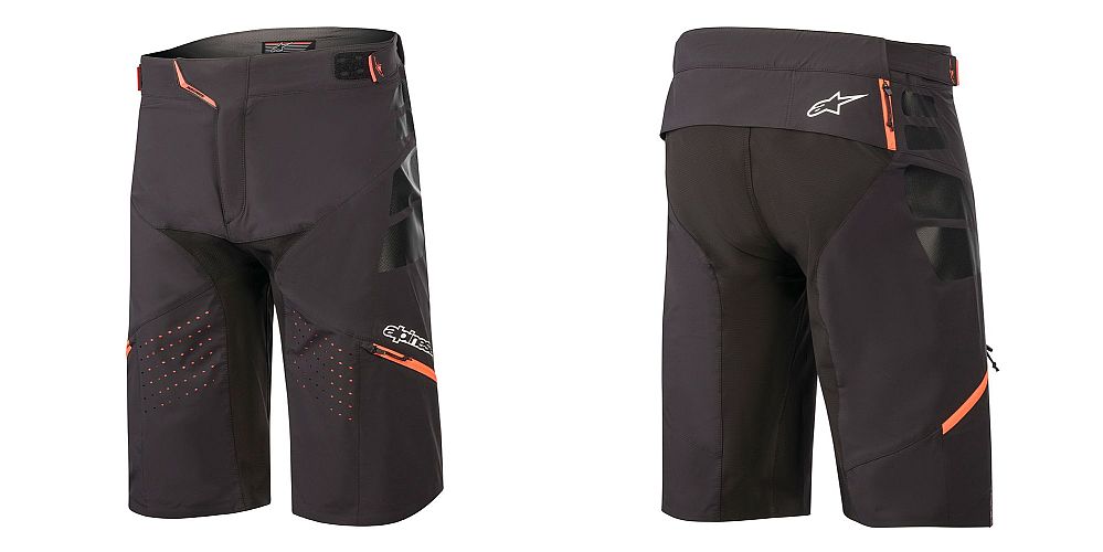 Alpinestars Drop PRO Shorts Black Coral