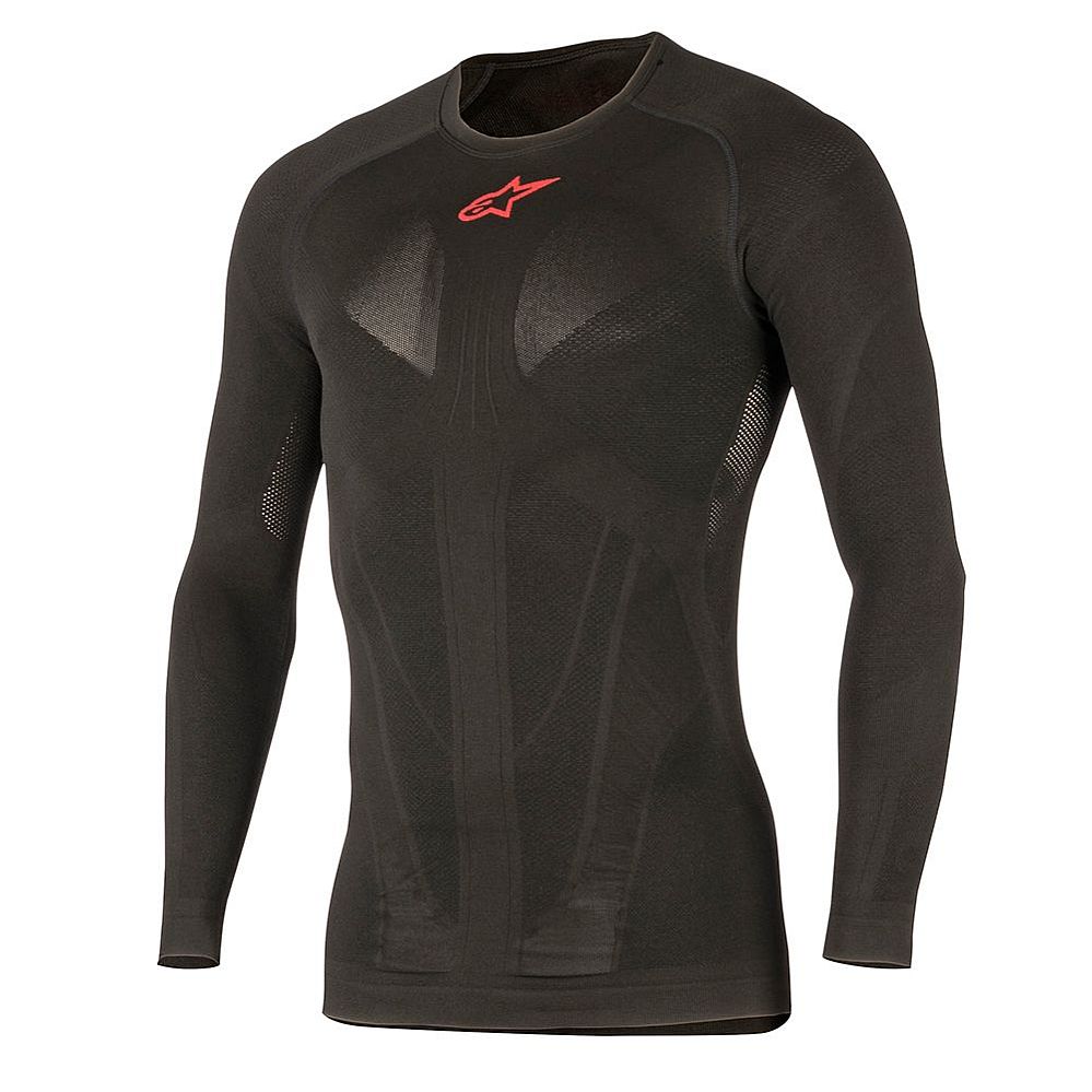 ALPINESTARS Tech Top Long Sleeve Summer Black Red