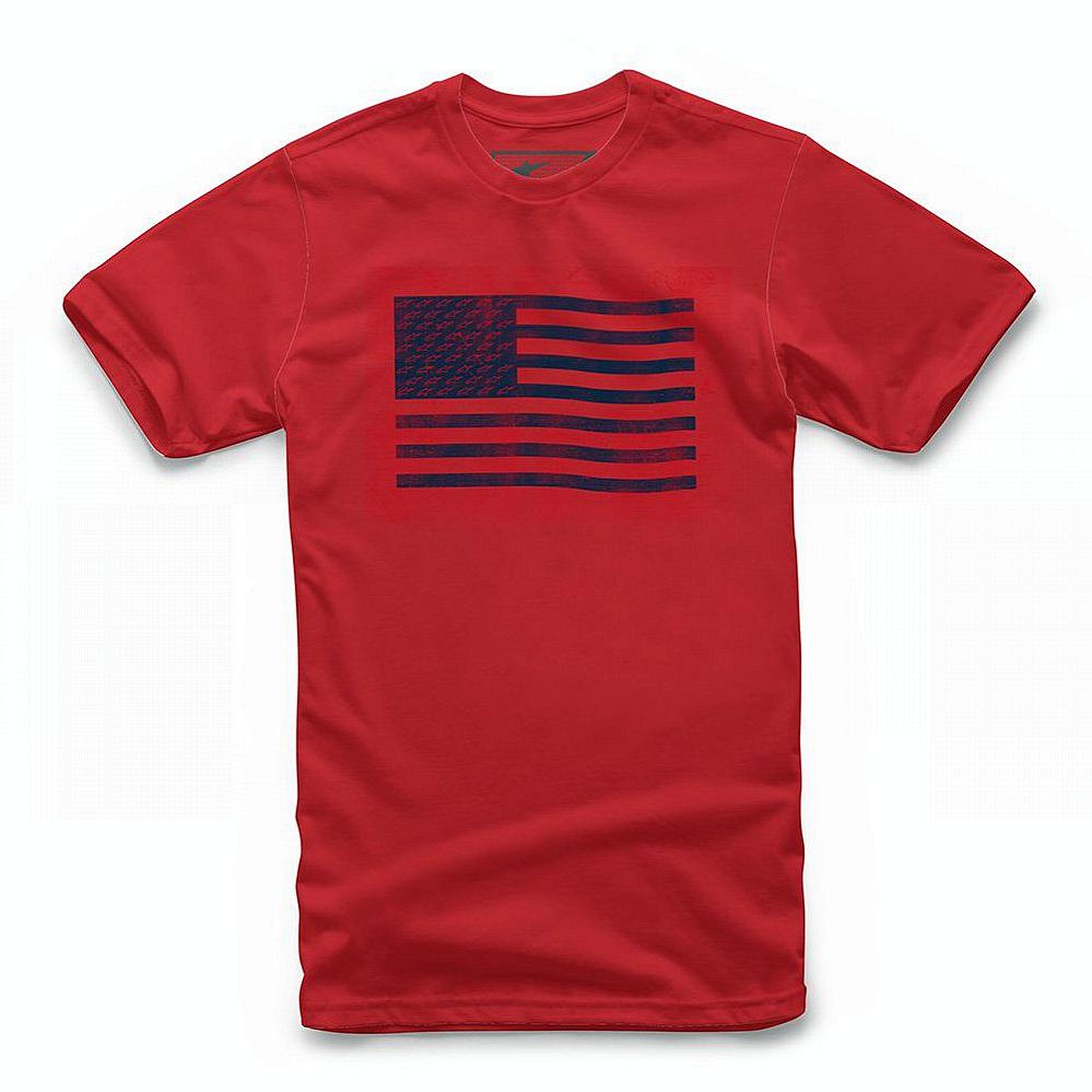 Alpinestars tričko Flag Tee - Red