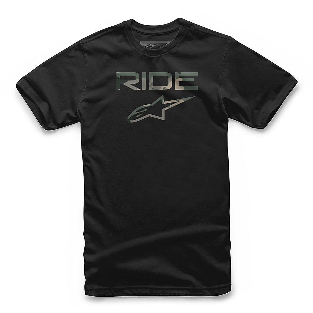 Alpinestars T-shirt Ride 2.0 CAMO - Black