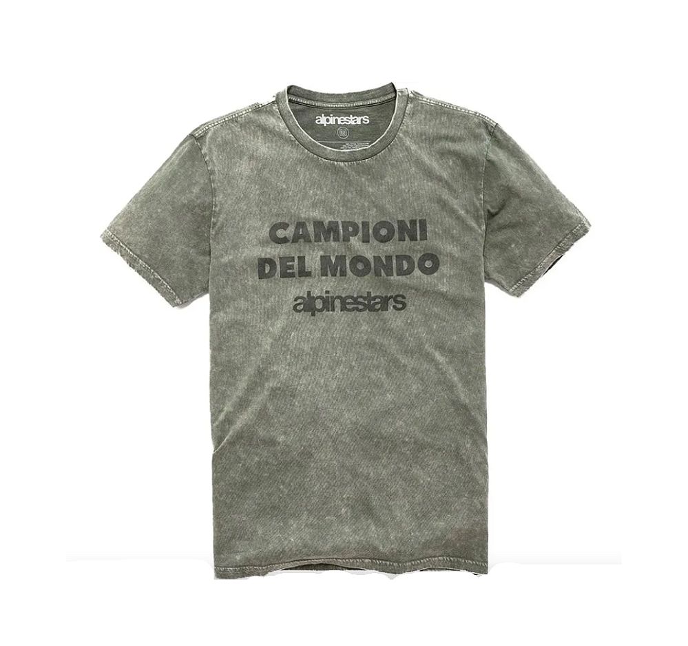 Alpinestars T-shirt premium Word UP Campioni del Mondo - Militar