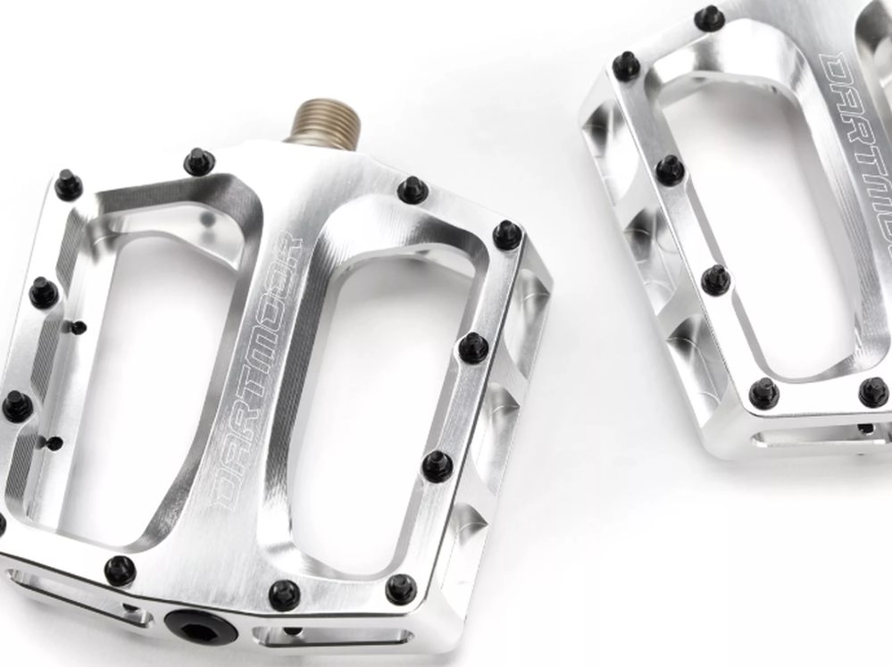 Dartmoor THUNDER Alu CNC pedály - Silver
