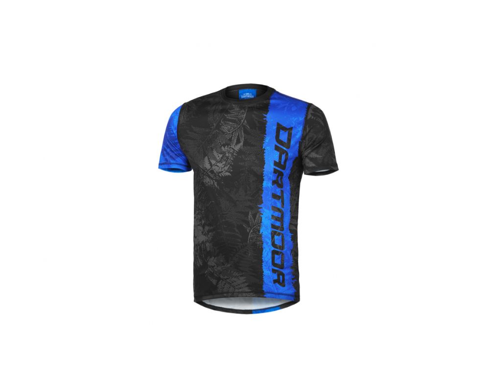 Dartmoor Ferns Tech Jersey - Short sleeve - Black/blue