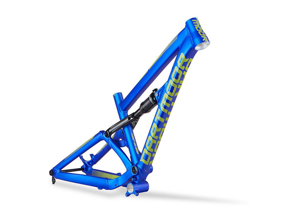 Dartmoor Blackbird Junior 26 frame without shock Space Blue Lime