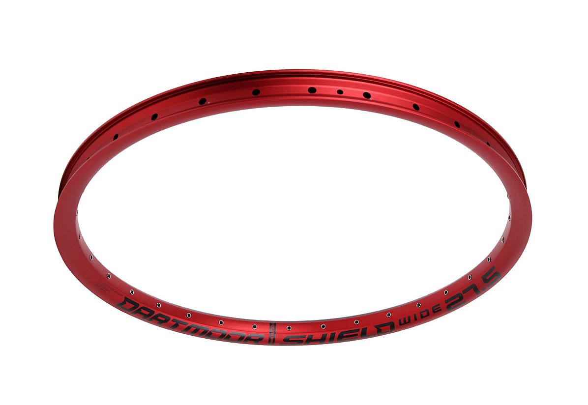 Dartmoor - Shield WIDE 27.5"/650B / 32 děr ráfek Red - červený