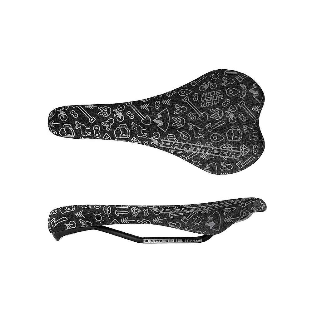 Dartmoor Primal saddle black grey