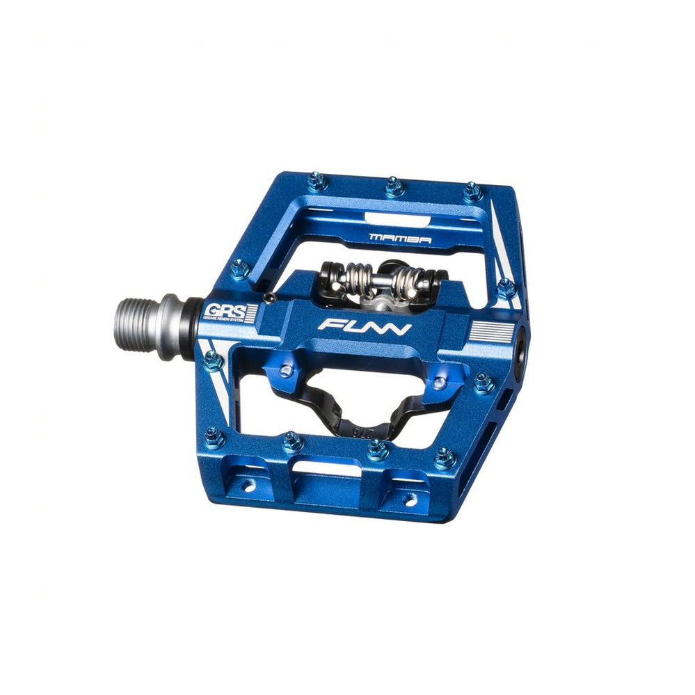 FUNN Mamba S (small) Single side SPD - GRS pedals blue