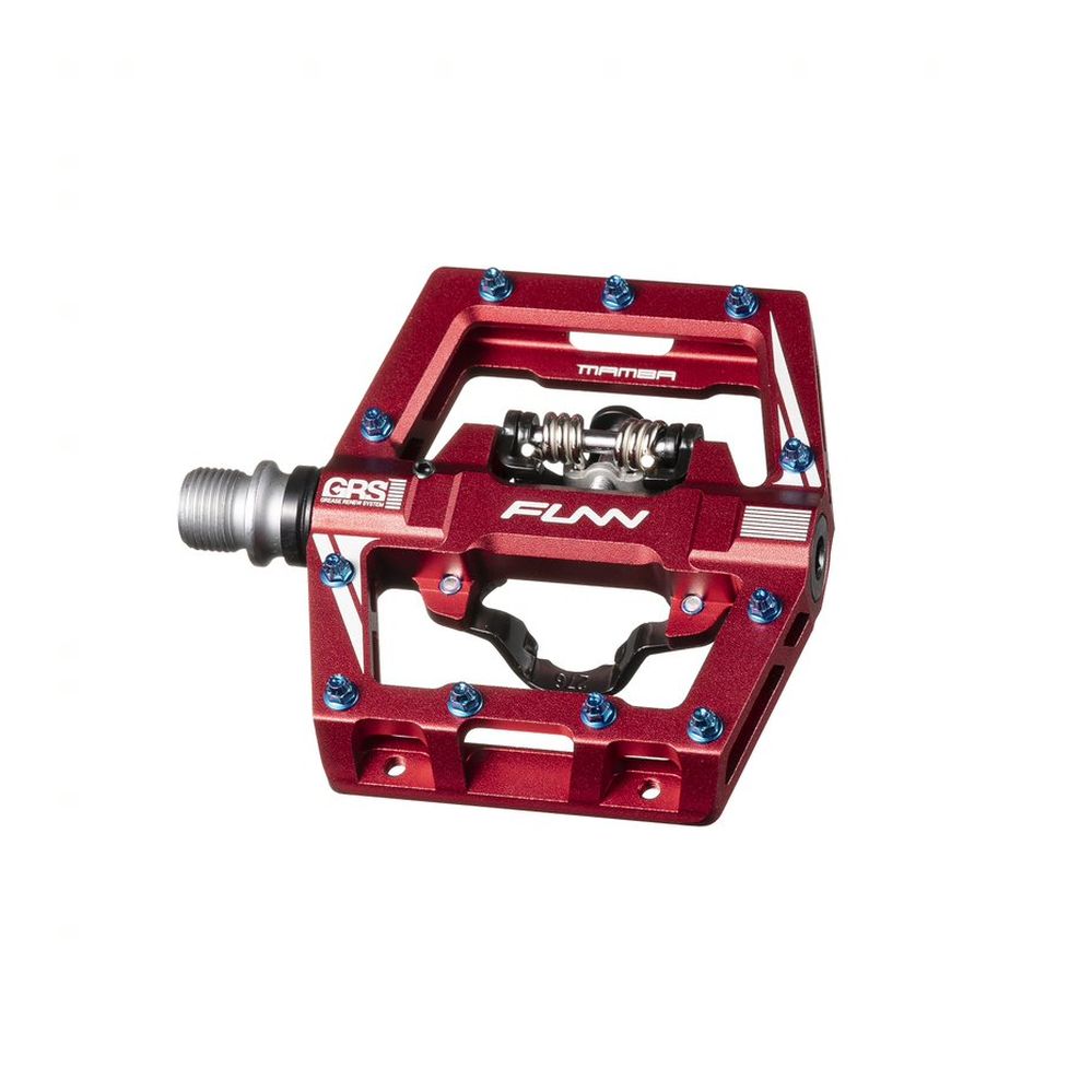FUNN Mamba S (small) Single side SPD - GRS pedals red