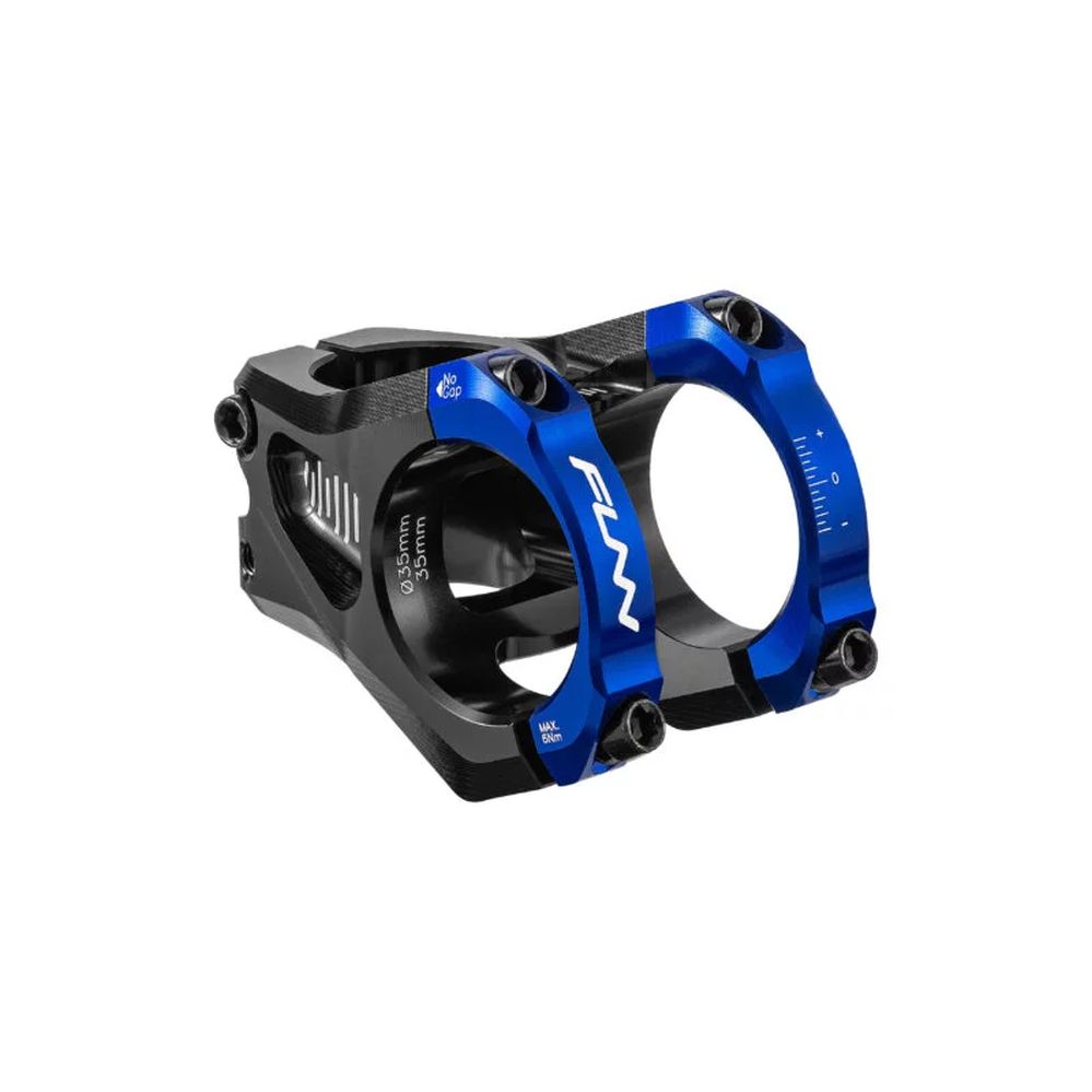 FUNN Equalizer ZERO stem 31,8 mm - L: 35 mm - blue