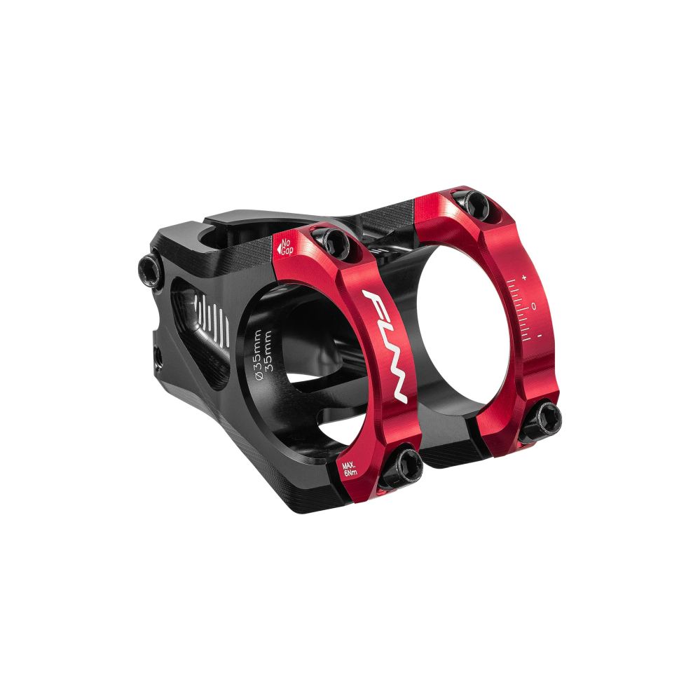 FUNN Equalizer ZERO stem 35 mm - L: 35 mm - Red