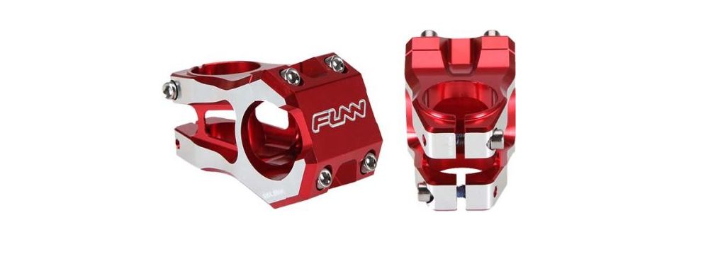 FUNN STRIPPA CNC stem 45 mm Red