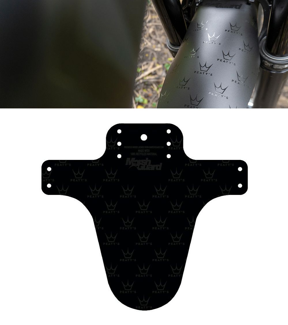 Peaty's Mud Guard -front fender - Black Crown (MarshGuard)