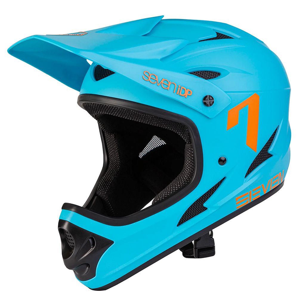 7idp - SEVEN helmet M1 YOUTH Light Blue Orange (37)