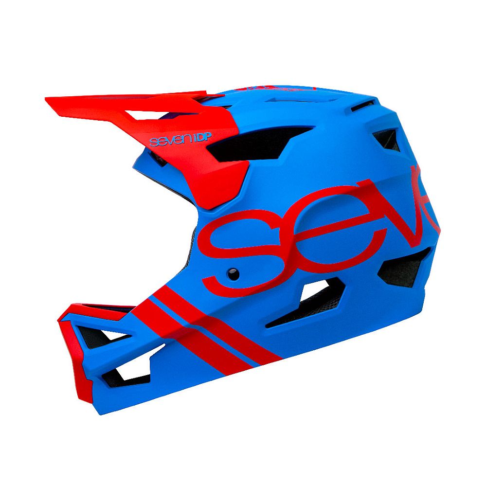 7idp - SEVEN helmet Project 23 Electric Blue Thruster Red