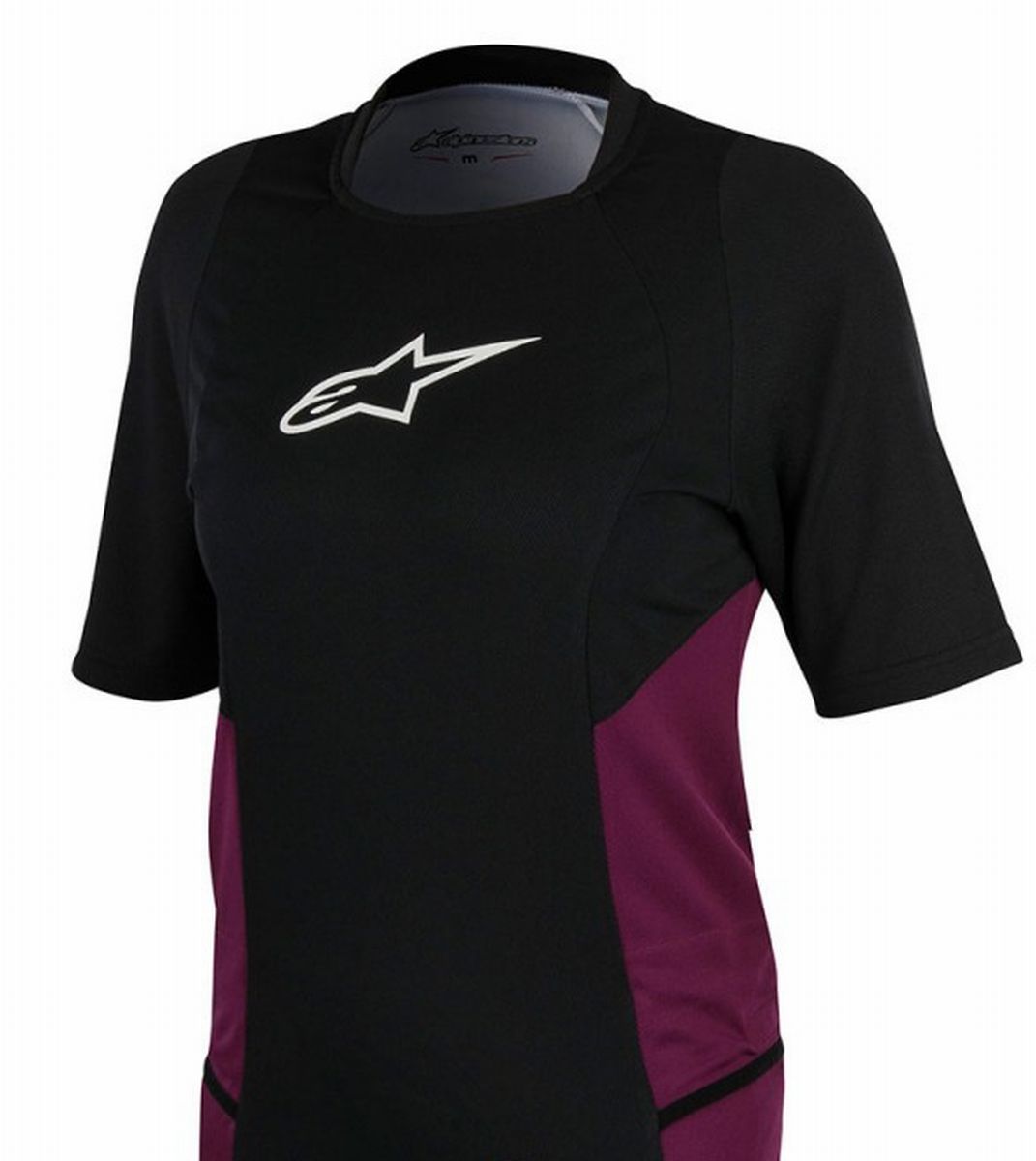 Alpinestars Stella Drop S/S Jersey Black/Orchid black plum