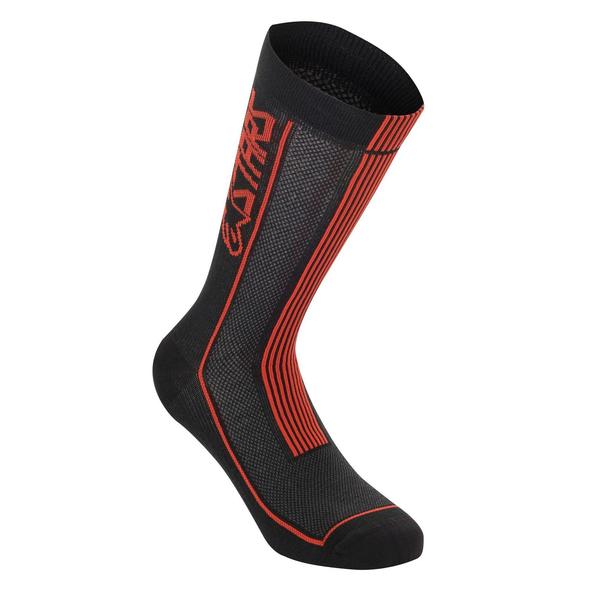 Alpinestars MTB Summer Socks 22 - ponožky black/red