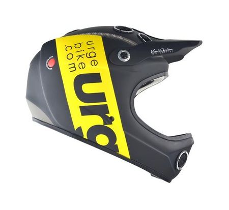 URGE Down-O-matic Band Black/Yellow helma - velikost L/XL